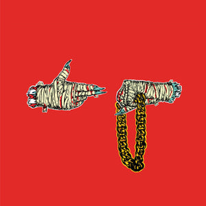 Run the Jewels - Run the Jewels 2 (Clear With Red & Teal Splatter 2LP Vinyl)