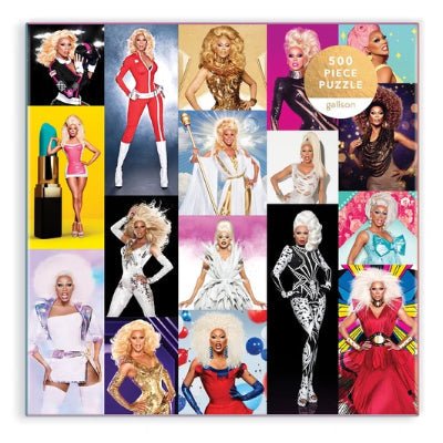 RuPaul's Drag Race 500 Piece Jigsaw Puzzle - Happy Valley RuPaul Jigsaw Puzzle