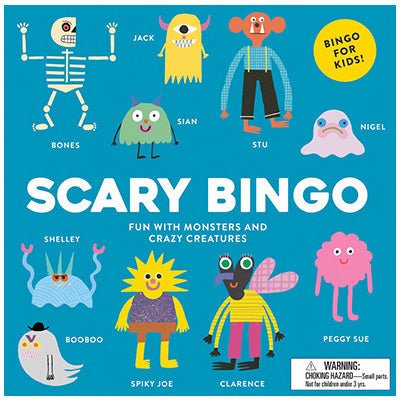 Scary Bingo: Fun with Monsters and Crazy Creatures - Happy Valley Rob Hodgson Games