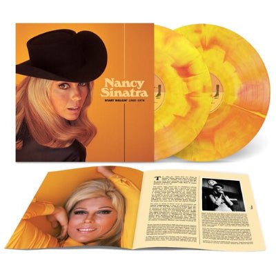 Sinatra, Nancy - Start Walkin' 1965-1976 (Limited 2LP Velvet Morning Yellow Colour Vinyl) - Happy Valley Nancy Sinatra Vinyl
