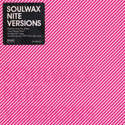 Soulwax - Nite Versions (Black 2LP Vinyl) - Happy Valley Soulwax Vinyl