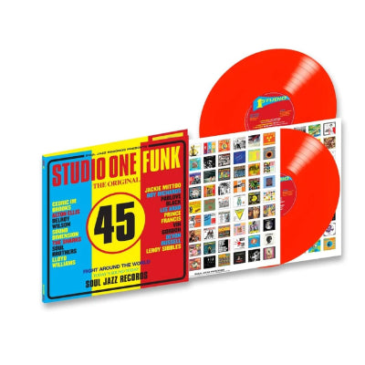 Soul Jazz Presents Studio One Funk (Red Coloured 2LP Vinyl)