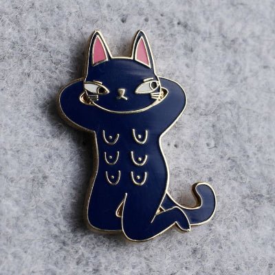 Surfing Sloth Pins - Sassy Cat - Happy Valley Surfing Sloth Pins
