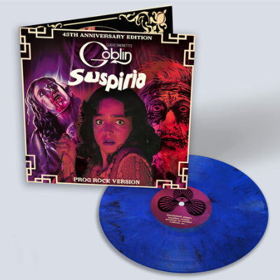 Goblin - Suspiria (Original Soundtrack) (45th Anniversary Prog Rock Version) (Blue Coloured Vinyl)