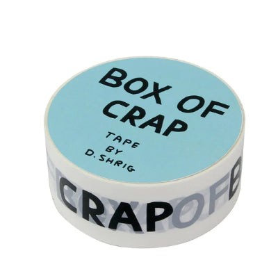 Box Of Crap Packing Tape by David Shrigley