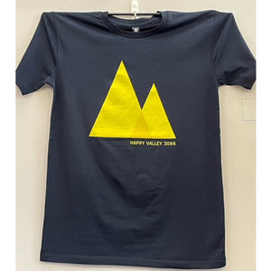 Happy Valley "Yellow Mountains 3066" Navy T-Shirt