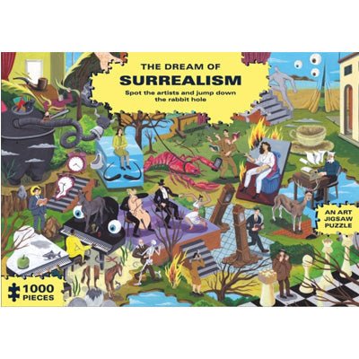 The Dream of Surrealism (An Art Jigsaw Puzzle) : Spot the Artists and Jump Down the Rabbit Hole - Happy Valley Laurence King Publishing, Brecht Van Den Broucke Puzzle