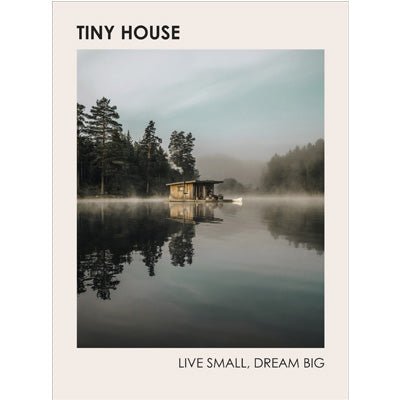 Tiny House : Live Small, Dream Big - Happy Valley Brent Heavener Book