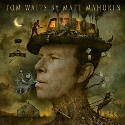 Tom Waits (Photography Book) by Matt Mahurin - Happy Valley Matt Mahurin Books