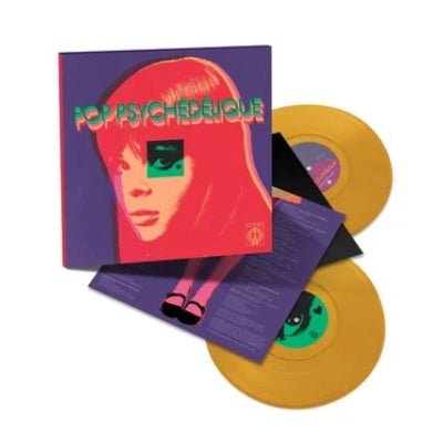 Various - Pop Psychedelique (Best of French Psychedelic Pop 1964-2019) (Limited Jasmine Yellow Coloured 2LP Vinyl) - Happy Valley Pop Psychedelique Vinyl