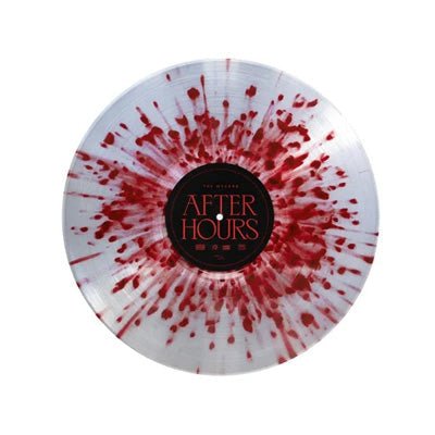 Weeknd, The - After Hours (Limited Edition Clear w/Red Splatter 2LP Vinyl) - Happy Valley The Weeknd Vinyl