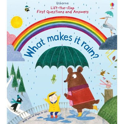 What Makes it Rain? (Lift-the-Flap First Questions & Answers) - Happy Valley Katie Daynes, Christine Pym Book