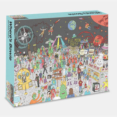 Where's Bowie? In Outer Space 500 Piece Jigsaw Puzzle