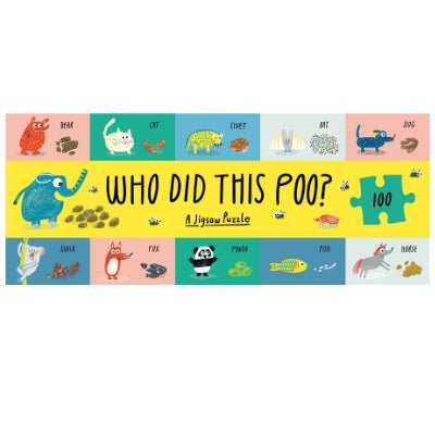 Who Did This Poo? A 100 Piece Jigsaw Puzzle - Happy Valley Aidan Onn, Claudia Boldt Jigsaw Puzzle