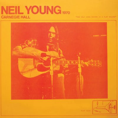 Young, Neil - Live At Carnegie Hall 1970 (2LP) (Vinyl) - Happy Valley Neil Young Vinyl